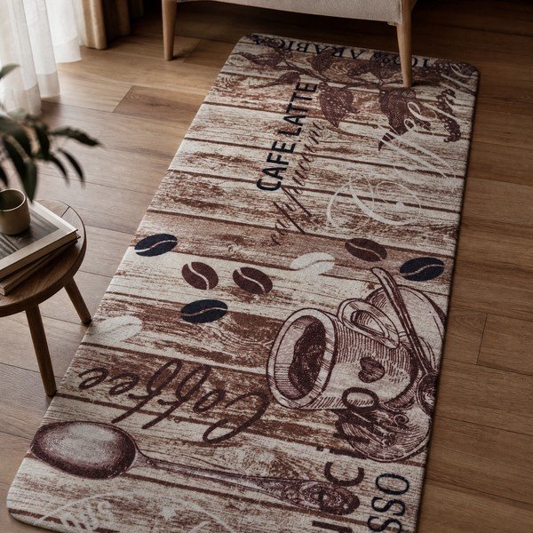 Brūns virtuves paklājs Hanse Home Delicious Coffee, 67 x 180 cm-image-1