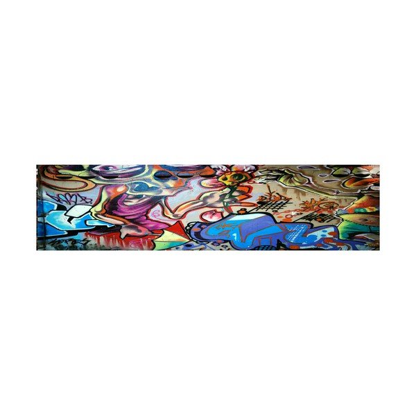 Gulta Karup Eagle Black/Graffiti Multicolor, 140x200 cm-image-1