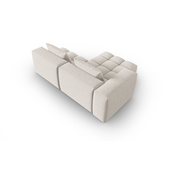 Bēšs stūra dīvāns (ar kreiso stūri/ar zvilni) Verona – Cosmopolitan Design-image-3