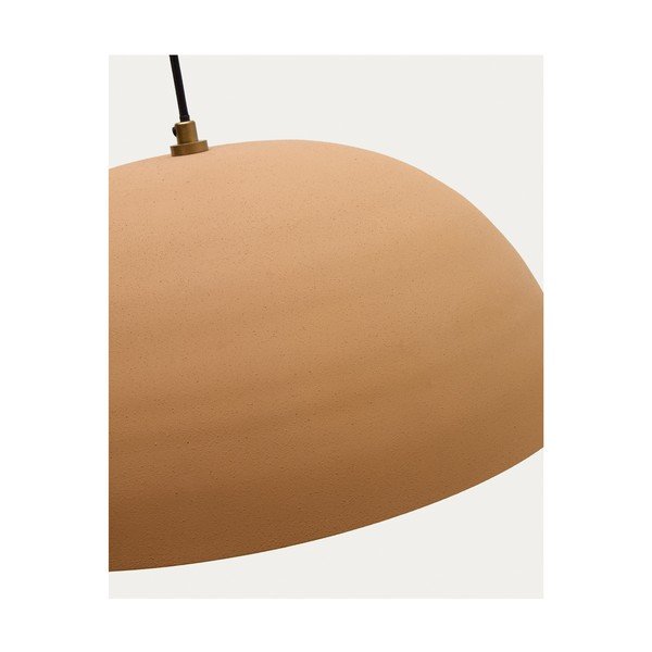 Oranža metāla piekaramā lampa ø 46 cm Nibla – Kave Home-image-4