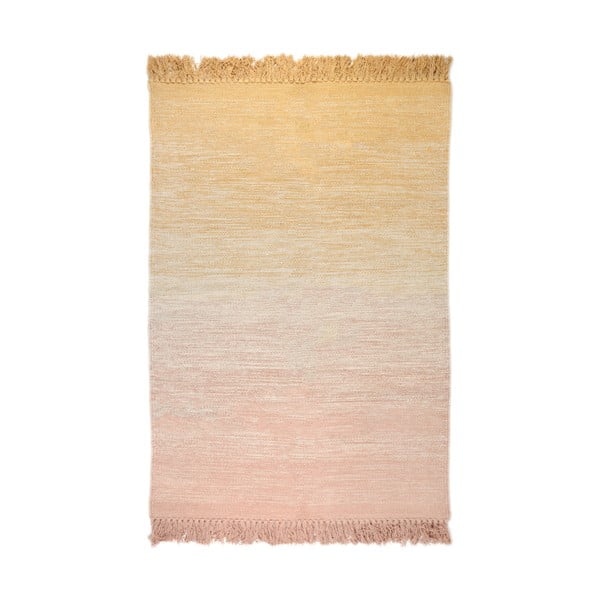 Oranžs/rozā mazgājams paklājs 100x150 cm Kirthy – Nattiot