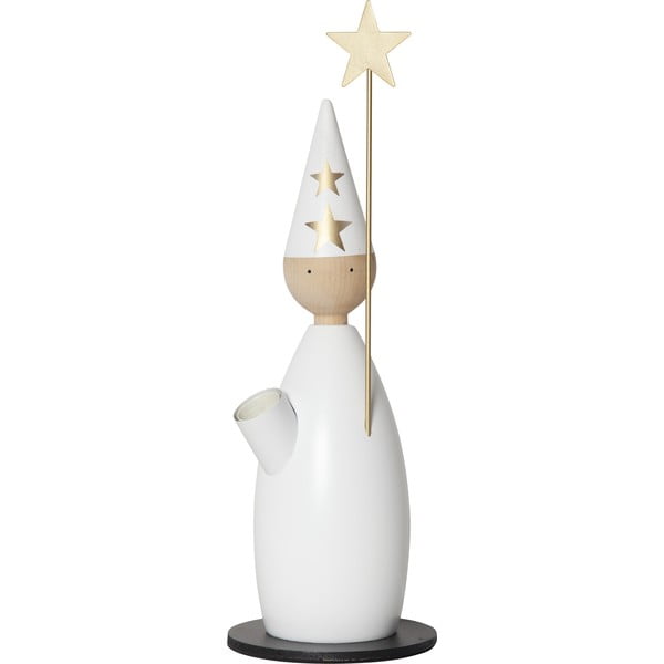 Balts gaismas dekors ar Ziemassvētku motīvu ø 12 cm Lucia Classic – Star Trading