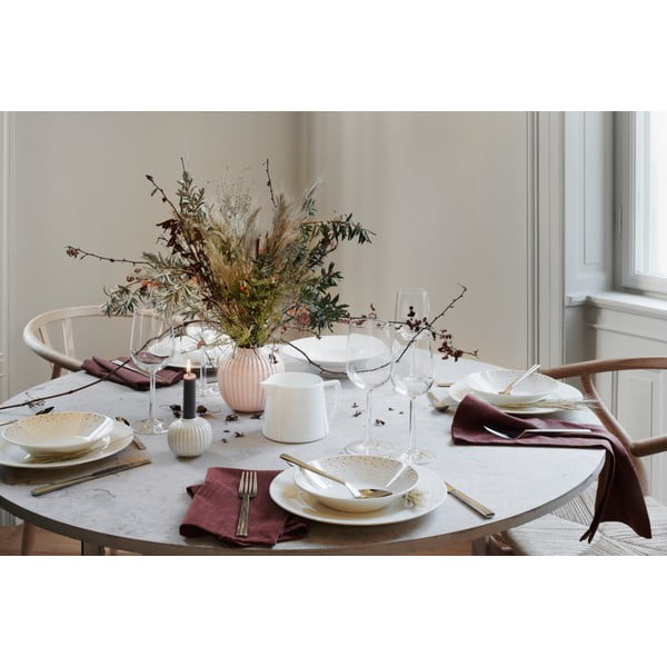 Balts porcelāna svečturis Kähler Design Hammershoi, ⌀ 7,5 cm-image-1