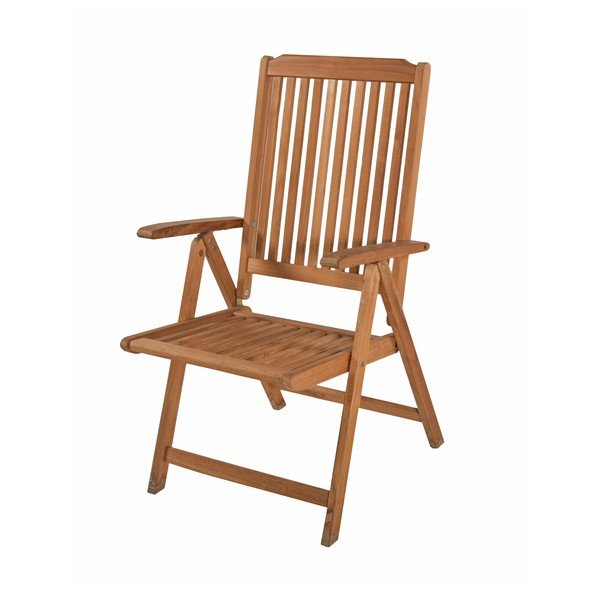 Brūns masīvkoka dārza atpūtas krēsls Solo – Garden Pleasure