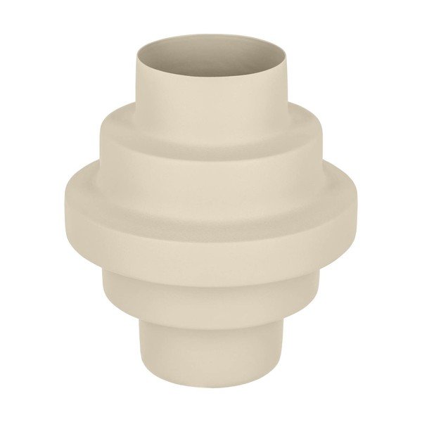 Bēša tērauda vāze (augstums 23 cm) Velia – Kave Home