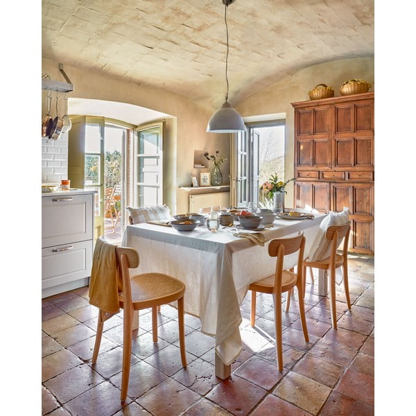 Pelēka piekaramā lampa ø 31 cm Neus – Kave Home-image-2