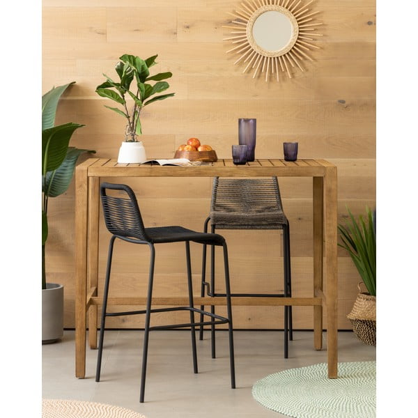 Dārza ēdamgalds no eikalipta koka Kave Home Cybille, 130 x 80 cm-image-4