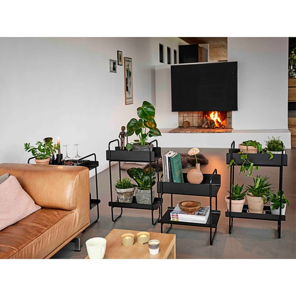 Melns metāla konsoles galds 24x48 cm A-Console – Zone-image-1