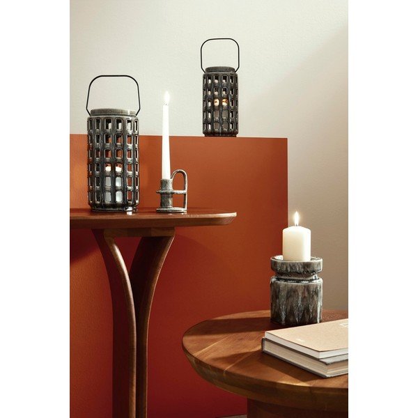 Keramikas laterna (augstums 30 cm) Darreh – Bizzotto-image-1