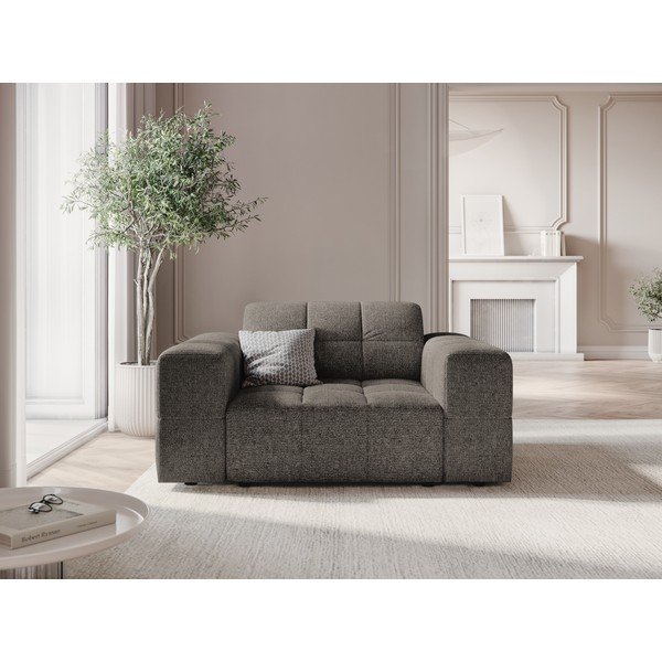 Tumši pelēks atpūtas krēsls Chicago – Cosmopolitan Design-image-1