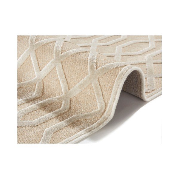 Krēmkrāsas viskozes paklājs Mint Rugs Caine, 160 x 230 cm-image-2