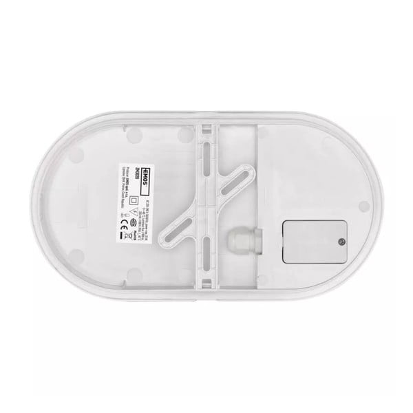 Balta LED griestu lampa 14.5x27 cm Qari – EMOS-image-3