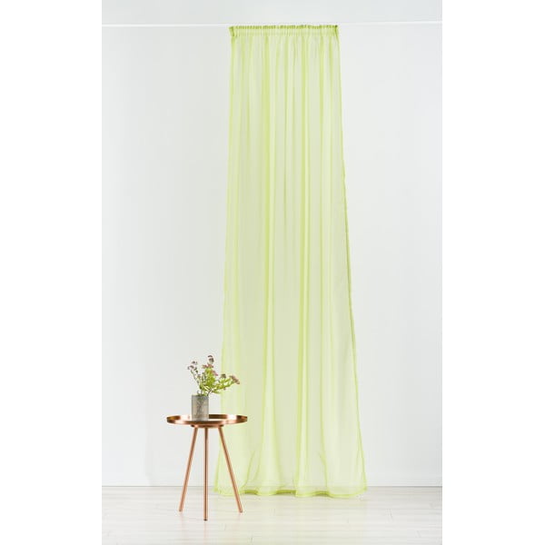 Dzeltens/zaļš dienas aizkars 300x245 cm Voile – Mendola Fabrics