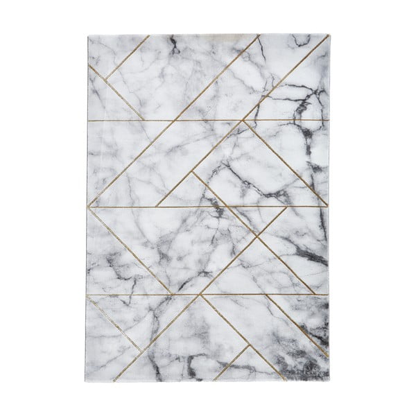 Balts/pelēks paklājs 290x200 cm Craft – Think Rugs