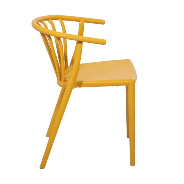 Dzeltens dārza krēsls Bonami Essentials Capri-image-3