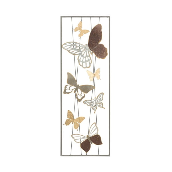 Metāla piekaramais dekors Mauro Ferretti Butterfly Smart A, 31 x 89,5 cm