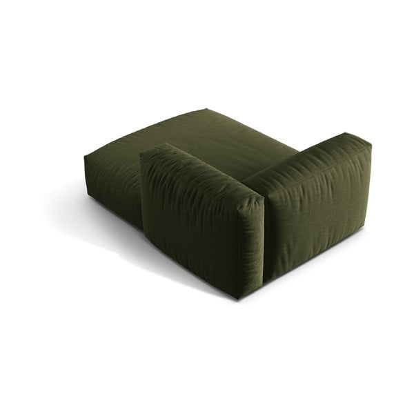 Zaļa modulārā dīvāna daļa (ar labo stūri) Martina – Micadoni Home-image-2