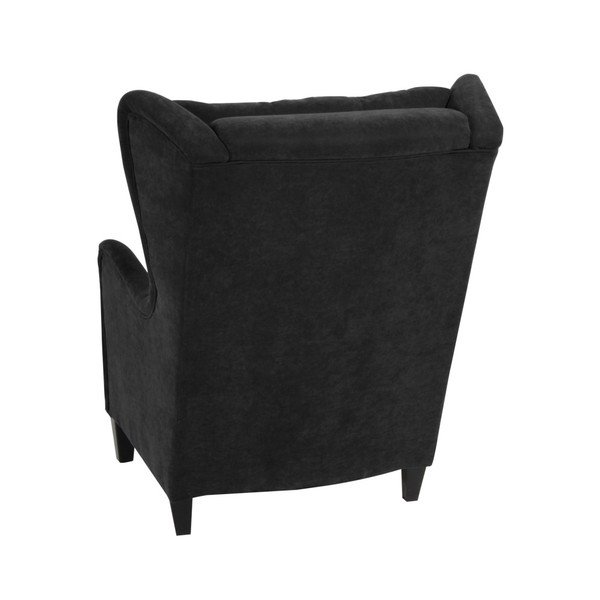 Melns Max Winzer Merlon Eared krēsls ar ausīm-image-3
