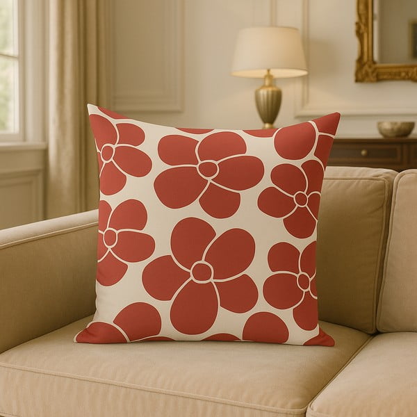 Spilvendrāna 43x43 cm Red Meadow – Mila Home-image-3