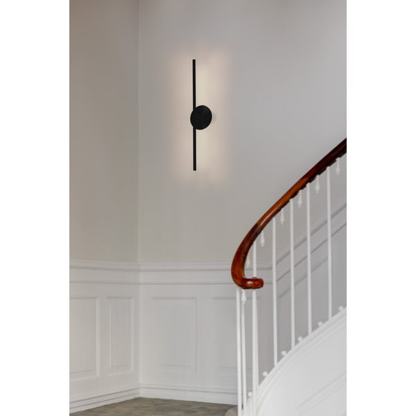 Melna metāla LED sienas lampa ar regulējamu spilgtumu Omni Wall – UMAGE-image-1