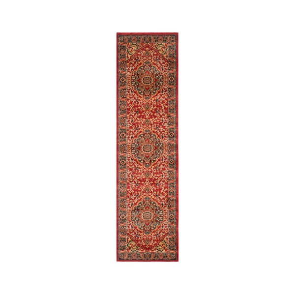 Sarkans paklājs Safavieh Chiara, 66 x 243 cm