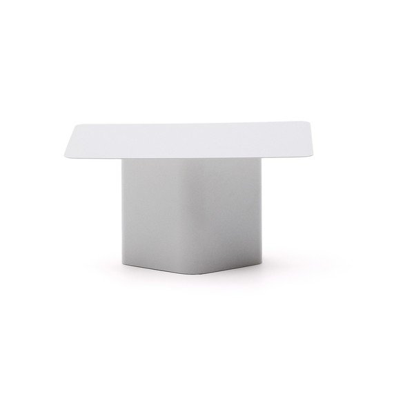 Metāla sānu galdiņš 52x70 cm Arvin – Kave Home-image-4