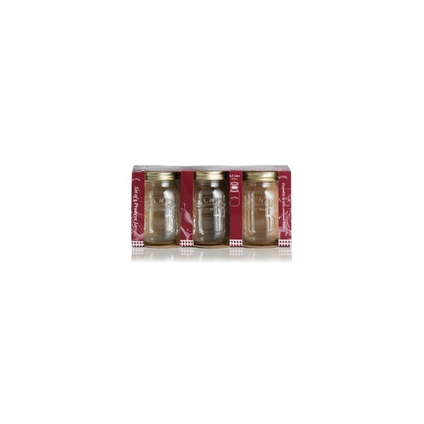 3 Kilner burku komplekts, 0,5 l