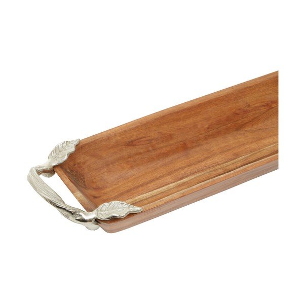 Koka paplāte 14x54 cm Vine – Premier Housewares-image-3