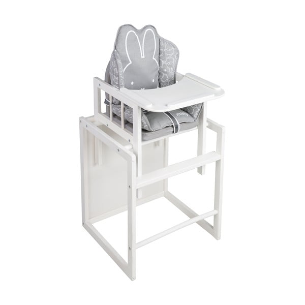 Pelēks bērnu pusdienu krēsliņa spilvens Miffy – Roba-image-1