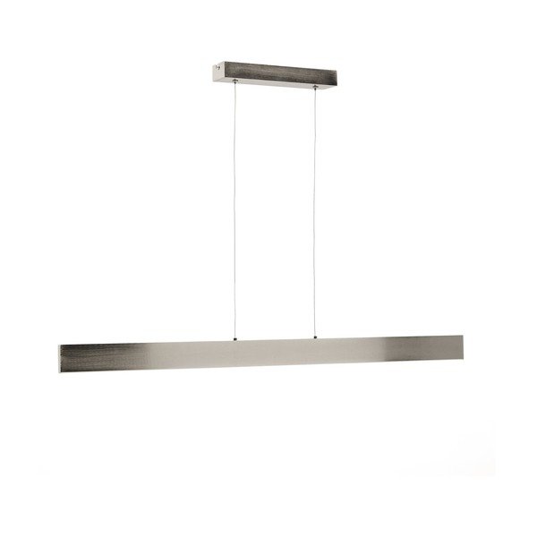 Sudraba krāsas LED piekaramā lampa ar metāla abažūru Boadella – Kave Home