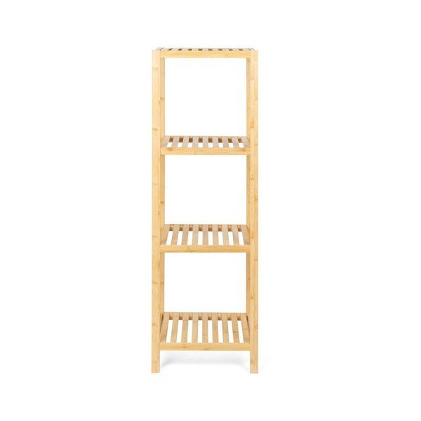 Dabīga toņa bambusa vannas istabas plaukts 37x110 cm Skaren – Bonami Essentials-image-2