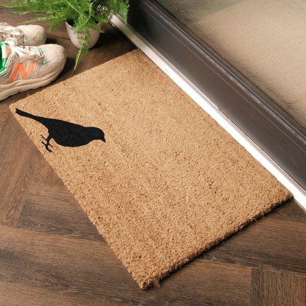 Kokosšķiedras kājslauķis 40x60 cm Bird – Artsy Doormats-image-1