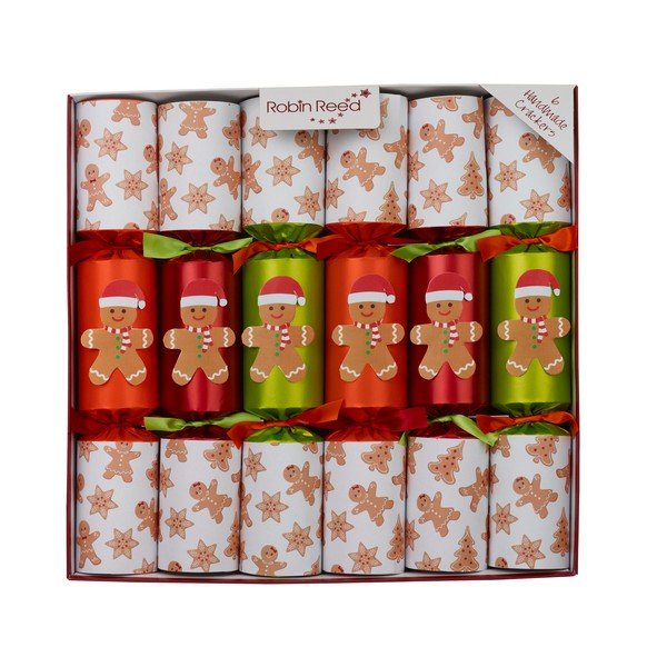 Ziemassvētku pārsteiguma konfektes (6 gab.) Racing Gingerbread – Robin Reed