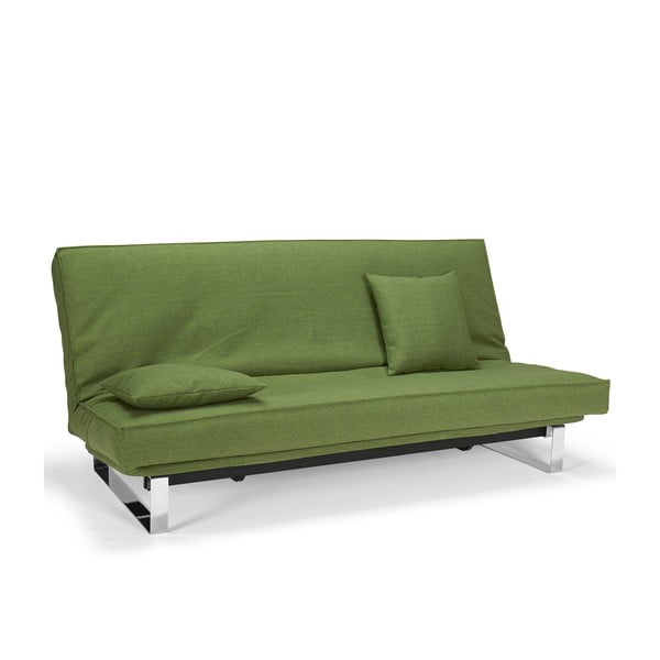 Zaļa dīvāns gulta Minimālais