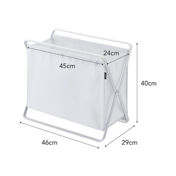 Balts uzglabāšanas grozs YAMAZAKI Storage-image-4