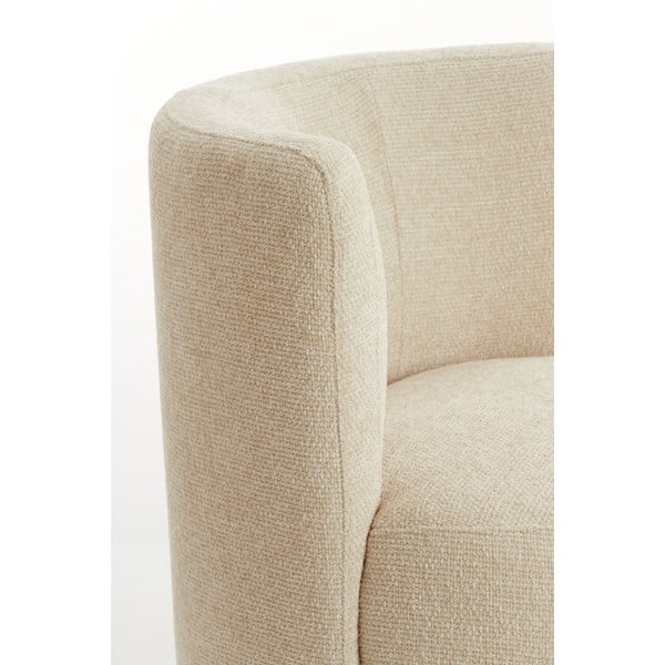 Krēmkrāsas atpūtas krēsls Kamova – Light & Living-image-1