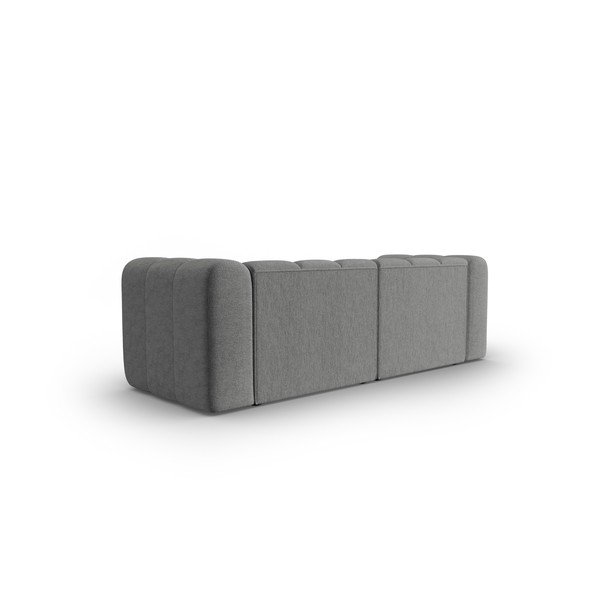Pelēks dīvāns 228 cm Lupine – Micadoni Home-image-4