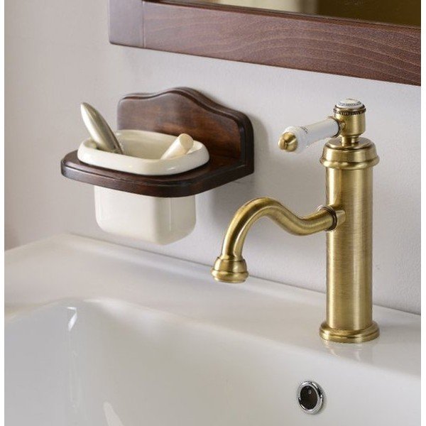 Bronzas krāsas stāvošs jaucējkrāns izlietnei Vienna – Sapho-image-1