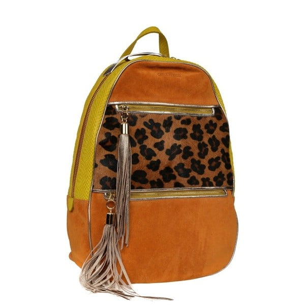 Mugursoma Carla Ferreri Cognac Giallo-image-2