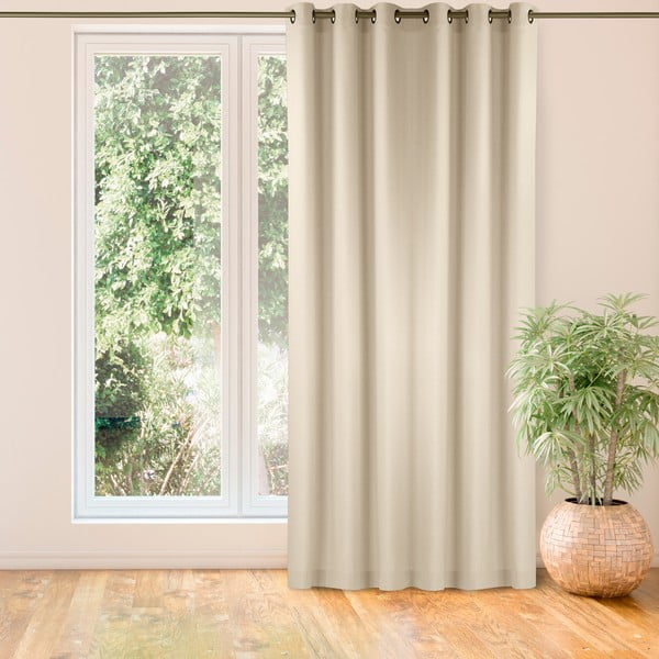 Krēmkrāsas aizkars 220x300 cm Carmena – Homede-image-1