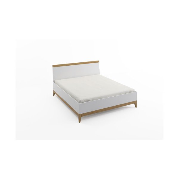 Divguļamā gulta ar augstumu 88 cm, izgatavota no priedes Skandica Livia, 160 x 200 cm-image-2