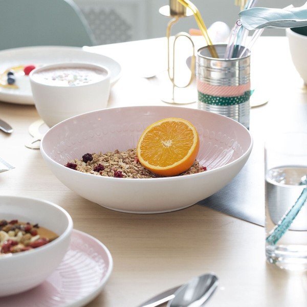 Rozā porcelāna servēšanas trauks Villeroy & Boch Blossom, ⌀ 26 cm-image-3