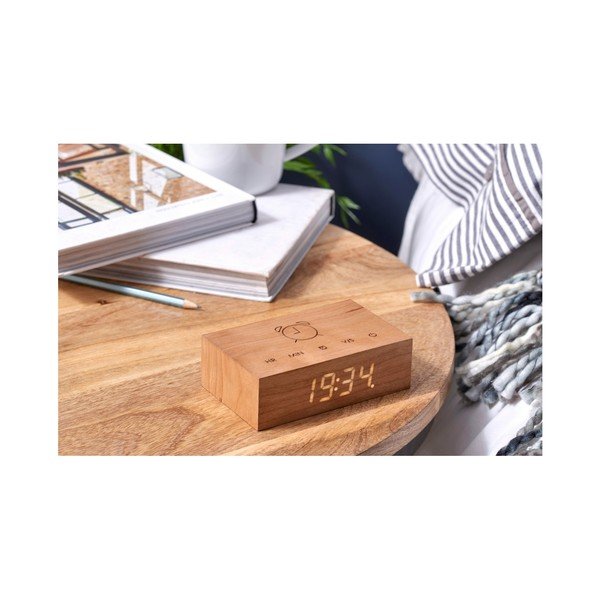 Digitāls modinātājpulkstenis Flip Click – Gingko-image-3