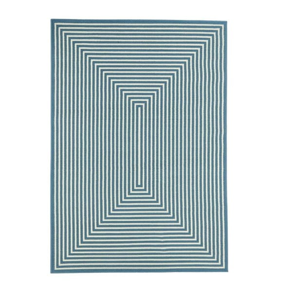 Zils āra paklājs Floorita Braid, 200 x 285 cm