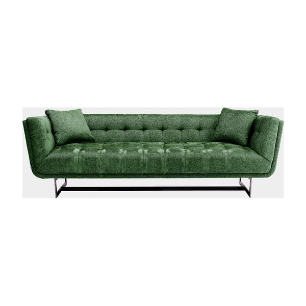 Zaļš dīvāns Kare Design Nashville