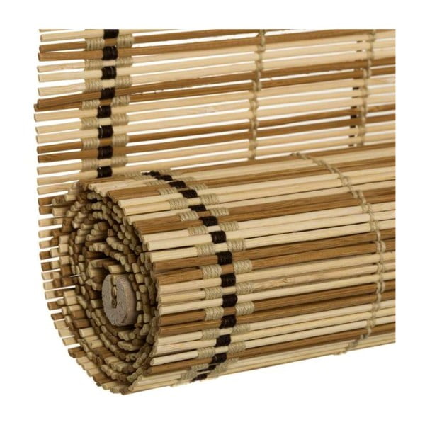 Gaiši brūnas bambusa rullo žalūzija 160x180 cm Natural Life – Casa Selección-image-2