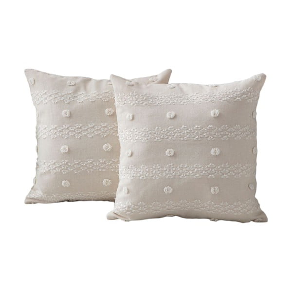 Spilvendrānas (2 gab.) 43x43 cm Tuffet – Mioli Decor