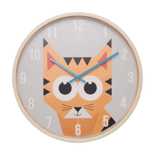Sienas pulkstenis Present Time Geo Tiger, 30 cm