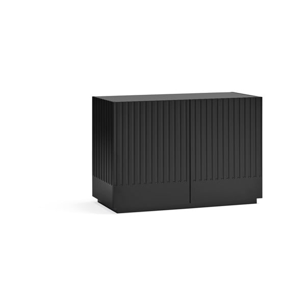 Melna zema kumode 100x70 cm Doric – Teulat-image-1