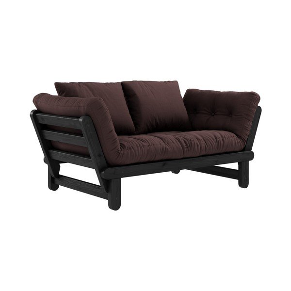 Izvelkamais dīvāns Karup Design Beat Black/Brown-image-3
